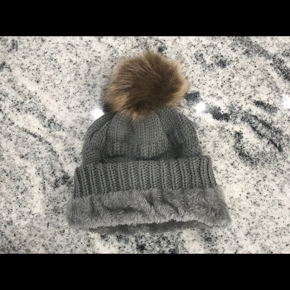 ❤️Pom beanie grey - Picture 5 of 7